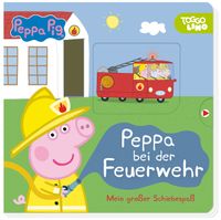 Peppa Pig: Peppa bei der Feuerwehr: Mein großer Schiebespaß