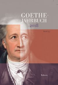 Goethe-Jahrbuch 135, 2018