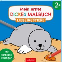 Mein erstes dickes Malbuch ab 2 – Lieblingstiere