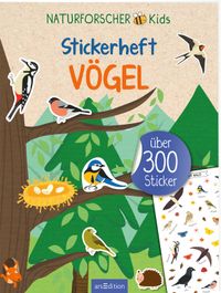 Naturforscher-Kids – Stickerheft Vögel
