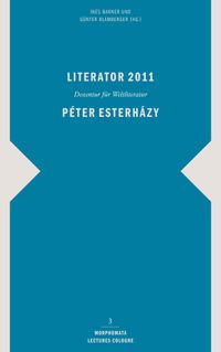 Literator 2011: Péter Esterházy