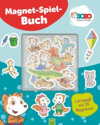 Bobo Siebenschläfer Magnet-Spielbuch für Kinder ab 3 Jahren
