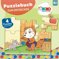 Bobo Siebenschläfer Puzzlebuch für Kinder ab 3 Jahren