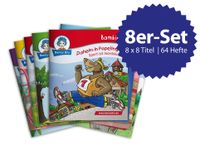 Benny Blus kunterbunte Lesekiste - Bambini Set mit 8 x 8 Bambini Titeln