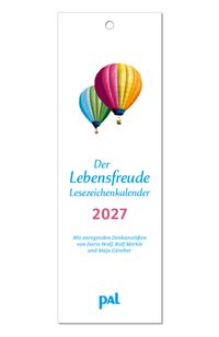 Der Lebensfreude-Lesezeichenkalender 2027