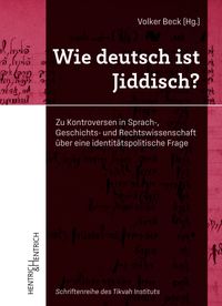 Wie deutsch ist Jiddisch?