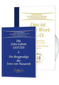 Set Das ist Mein Wort - Die Zehn Gebote Gottes und Die Bergpredigt des Jesus von Nazareth