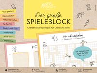 Der große Spieleblock. Umweltfreundlicher Spielspaß für Groß und Klein