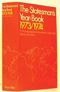 The Statesman's Year-Book 1973-74