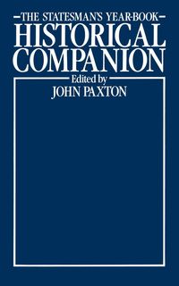 The Statesman’s Year-Book Historical Companion
