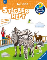 Wieso? Weshalb? Warum? Stickerheft - Im Zoo
