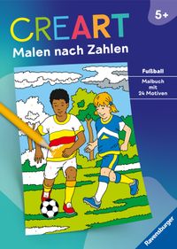 CreArt Malen nach Zahlen ab 5 - Fußball
