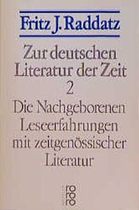 Zur deutschen Literatur der Zeit 2: Die Nachgeborenen