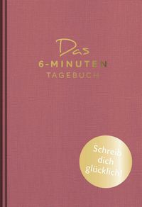 Das 6-Minuten-Tagebuch (granat)