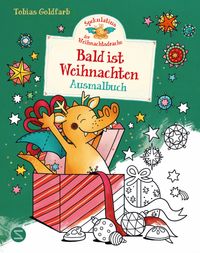 Spekulatius, der Weihnachtsdrache. Bald ist Weihnachten. Ausmalbuch
