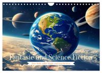 Fantasie und Science Fiction (Wandkalender 2027 DIN A4 quer), CALVENDO Monatskalender
