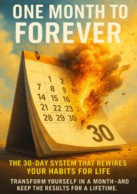 One Month to Forever: The 30-Day System That Rewires Your Habits for Life