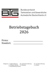 Betriebstagebuch / Betriebstagebuch 2026