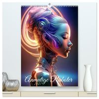 Anmutige Roboter (hochwertiger Premium Wandkalender 2027 DIN A2 hoch), Kunstdruck in Hochglanz