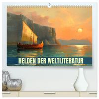 Helden der Weltliteratur (hochwertiger Premium Wandkalender 2027 DIN A2 quer), Kunstdruck in Hochglanz
