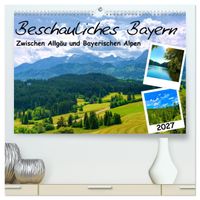 Beschauliches Bayern (hochwertiger Premium Wandkalender 2027 DIN A2 quer), Kunstdruck in Hochglanz