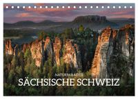 Naturparadies Sächsische Schweiz (Tischkalender 2027 DIN A5 quer), CALVENDO Monatskalender