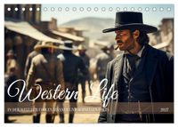 Western Life (Tischkalender 2027 DIN A5 quer), CALVENDO Monatskalender