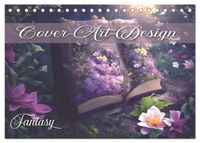 Buch-Cover-Art Fantasy (Tischkalender 2027 DIN A5 quer), CALVENDO Monatskalender