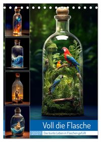 Voll die Flasche (Tischkalender 2027 DIN A5 hoch), CALVENDO Monatskalender