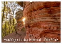 Ausflüge in der Heimat - Die Pfalz (Wandkalender 2027 DIN A2 quer), CALVENDO Monatskalender