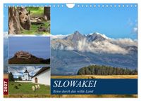 Slowakei - Reise durch das wilde Land (Wandkalender 2027 DIN A4 quer), CALVENDO Monatskalender