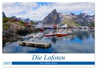 Die Lofoten - Eine Bilder-Reise (Tischkalender 2027 DIN A5 quer), CALVENDO Monatskalender