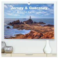 Jersey & Guernsey - britische Kanalinseln (hochwertiger Premium Wandkalender 2027 DIN A2 quer), Kunstdruck in Hochglanz