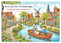 Durch das Jahr mit Kinderaugen (Tischkalender 2027 DIN A5 quer), CALVENDO Monatskalender