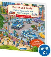 Suche und finde! Polizei, Feuerwehr und Krankenwagen