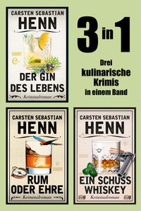 Der Gin des Lebens, Rum oder Ehre &Ein Schuss Whiskey - 3in1
