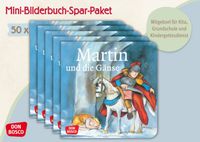 Martin und die Gänse. Die Geschichte von St. Martin. Mini-Bilderbuch. Paket mit 50 Exemplaren zum Vorteilspreis