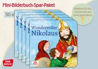 Wundervoller Nikolaus. Die Geschichte vom heiligen Nikolaus. Mini-Bilderbuch. Paket mit 50 Exemplaren zum Vorteilspreis
