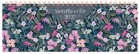 Tischquerkalender Purpur-Blüten 2027