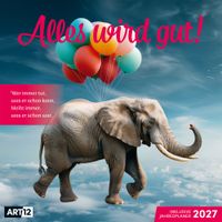 Alles wird gut Kalender 2027 - 30x30 - Art12