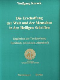 Die Erschaffung der Welt und der Menschen in den Heiligen Schriften
