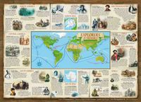 Explorers of the World (Poster 50x70cm)