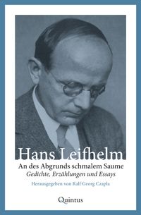 An des Abgrunds schmalem Saume
