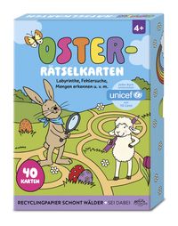 OSTER-Rätselkarten: Labyrinthe, Fehlersuche, Mengen erkennen u. v. m.