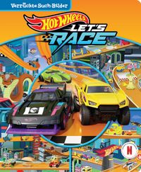 Hot Wheels Let's Race - Verrückte Such-Bilder - Wimmelbuch - Pappbilderbuch mit wattiertem Umschlag